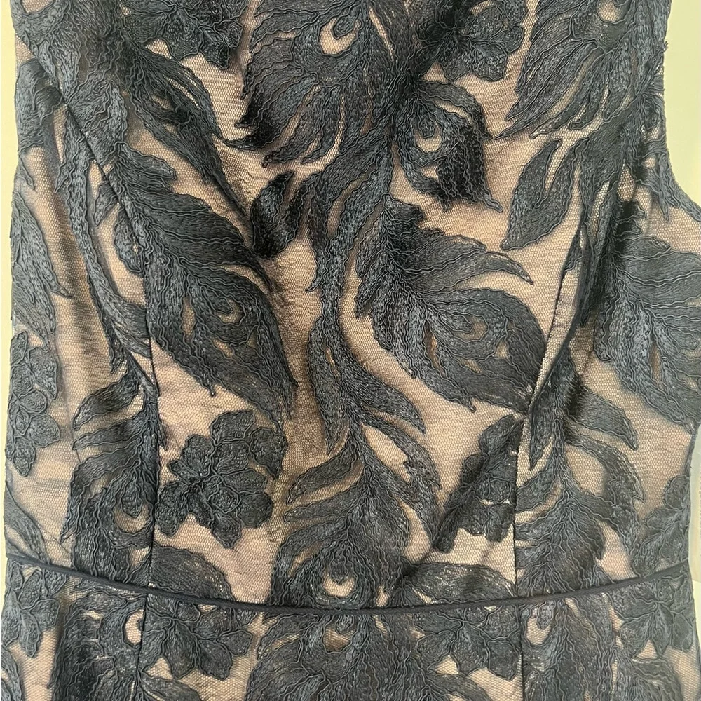 NWT Aiden Mattox STUNNING navy gown. - Picture 6 of 6